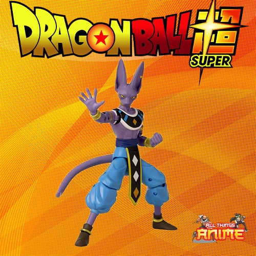Bandai - Dragon Star Series Action Figure - Dragon Ball Z Beerus